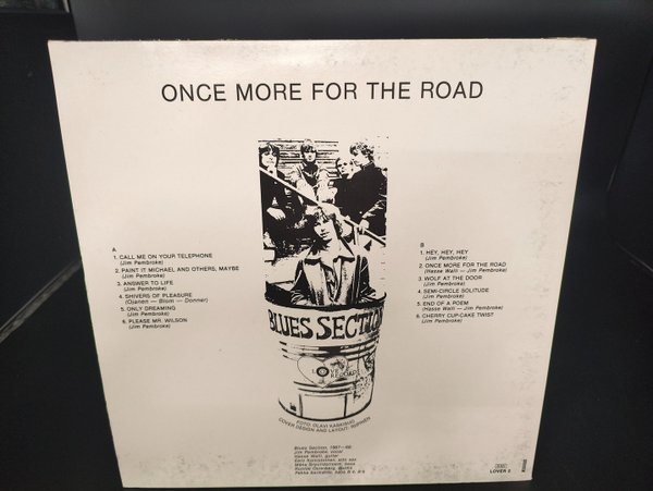 Blues Section – Once More For The Road  LP