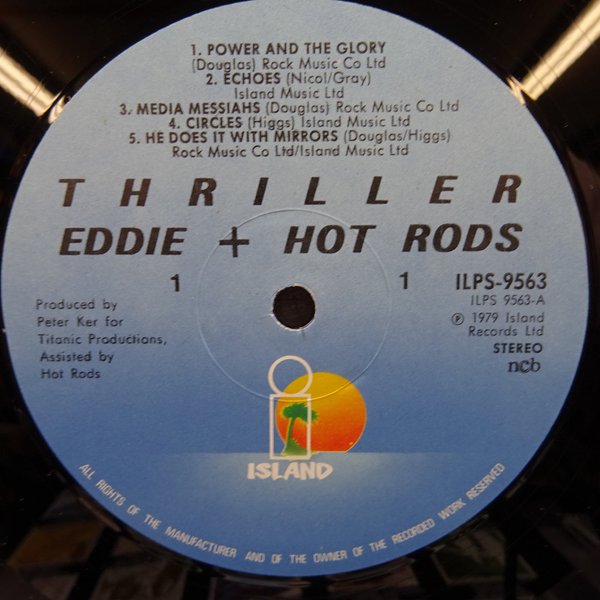 Eddie + Hot Rods – Thriller  LP