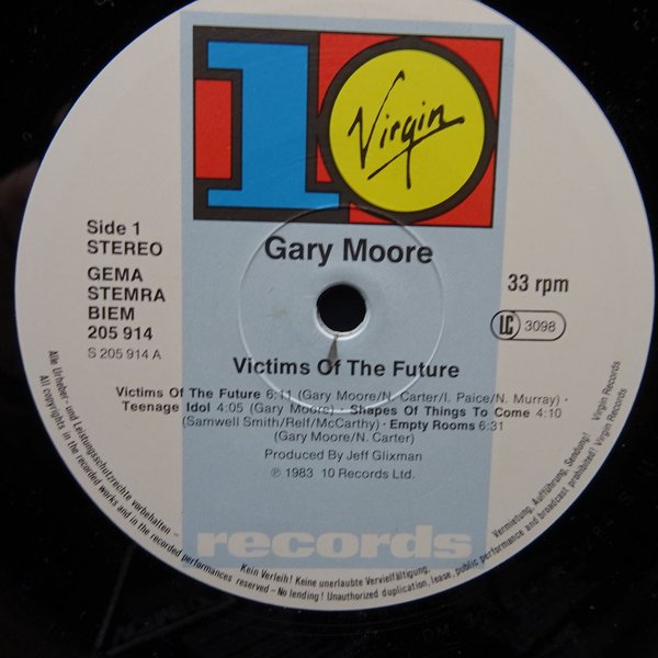 Gary Moore – Victims Of The Future  LP