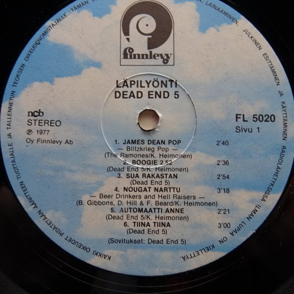Dead End 5 – Läpilyönti  LP