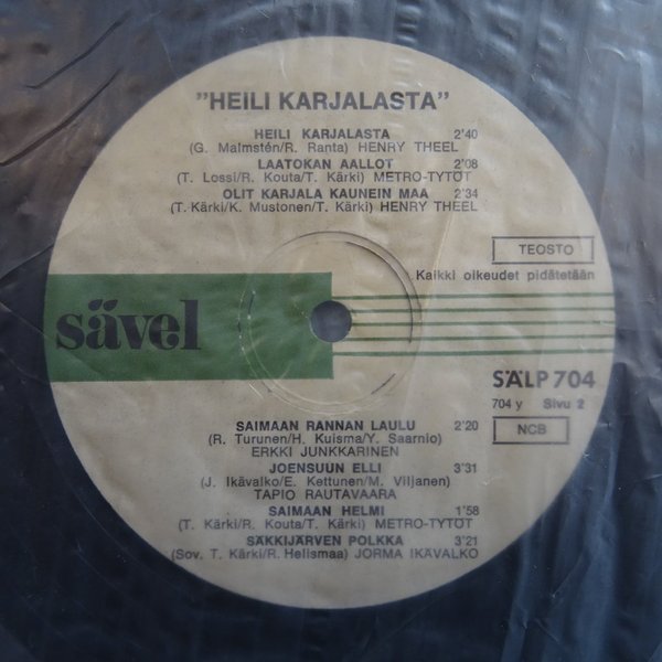 Various – Heili Karjalasta  LP