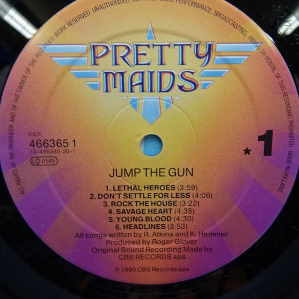 Pretty Maids – Jump The Gun  LP