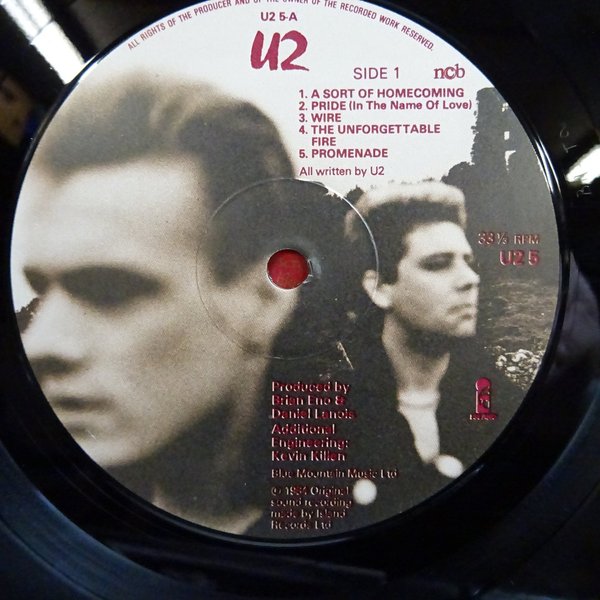 U2 – The Unforgettable Fire  LP