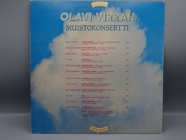 Various ‎– Olavi Virran Muistokonsertti