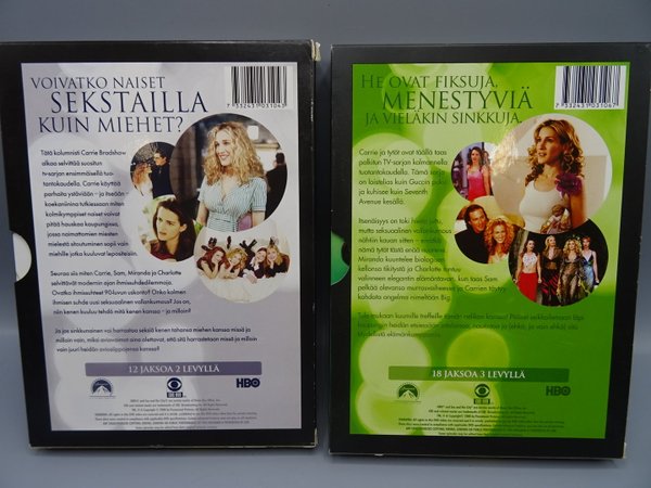 Sinkkuelämää, kaudet 1 ja 3, DVD