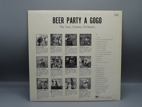 The Tony Trentino Orchestra ‎– Beer Party A Gogo! LP