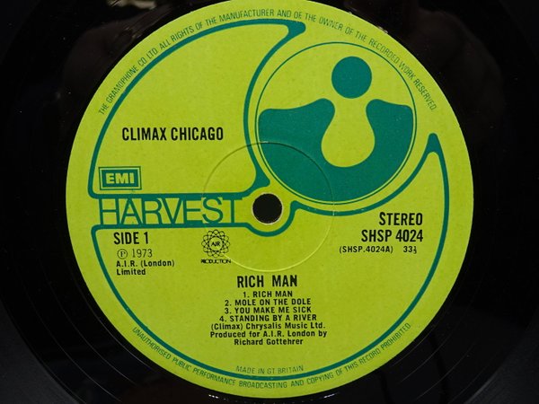 Climax Chicago – Rich Man LP