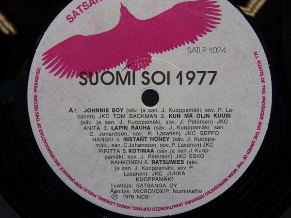 Suomi Soi 1977  LP