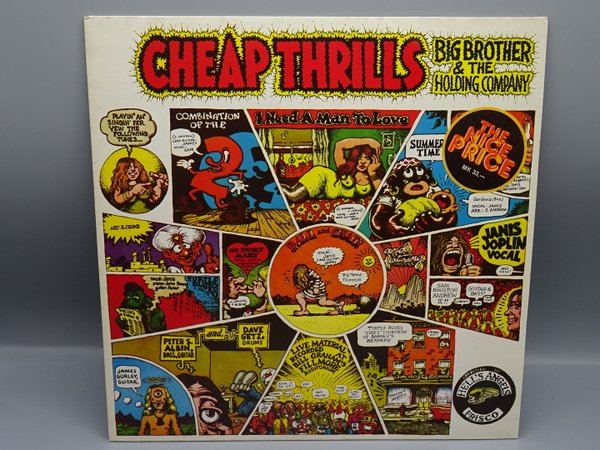Big Brother & The Holding Company ‎– Cheap Thrills LP