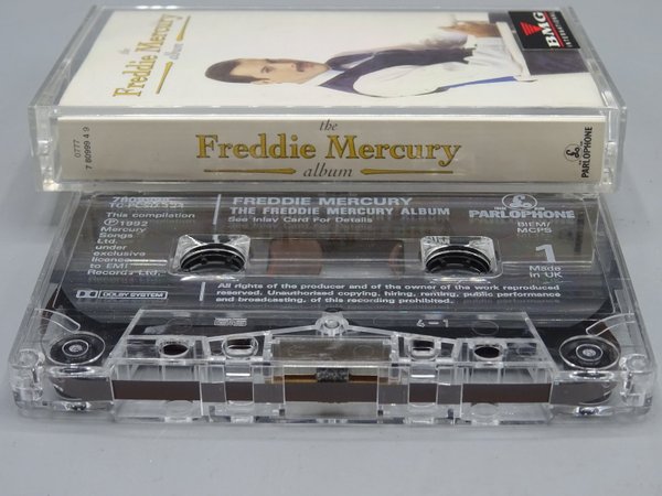 Freddie Mercury ‎– The Freddie Mercury Album C-kasetti