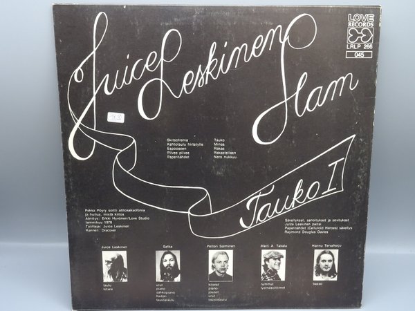 Juice Leskinen Slam ‎– Tauko I LP