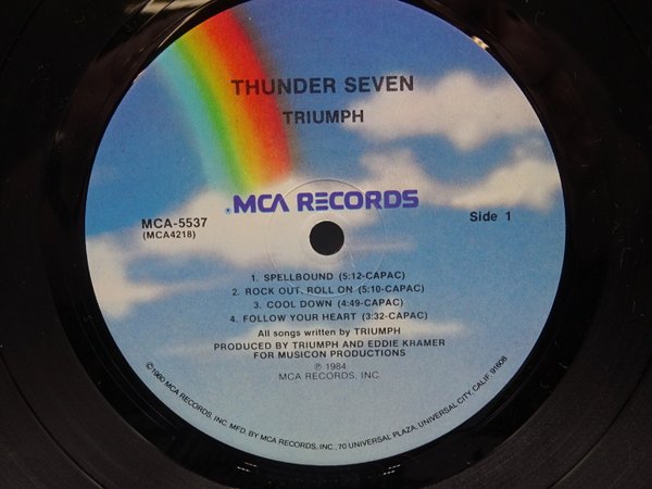 Triumph – Thunder Seven LP