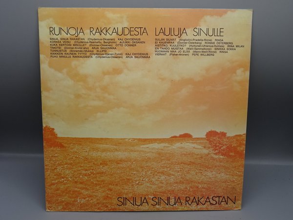 Various – Sinua Sinua Rakastan LP