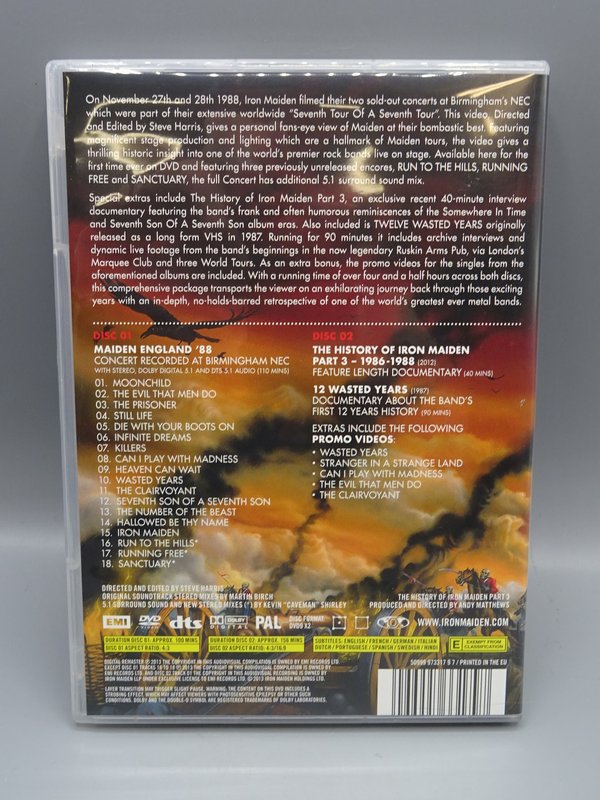 Iron Maiden : Maiden England '88 DVD