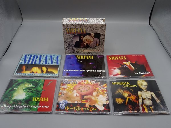 Nirvana ‎– Singles  6xCD-box