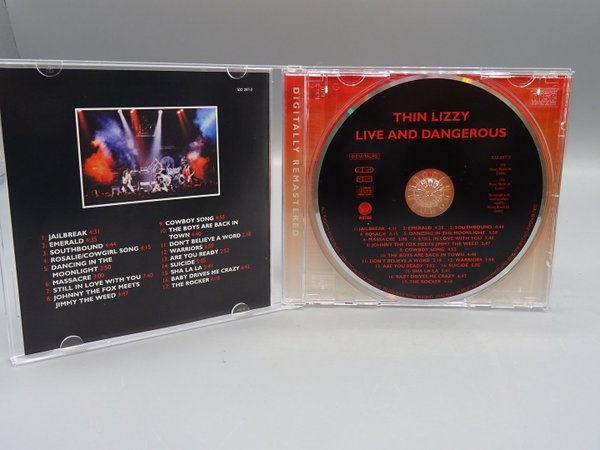 Thin Lizzy : Live and dangerous CD