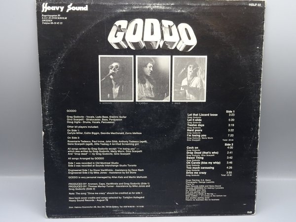 Goddo – Goddo LP