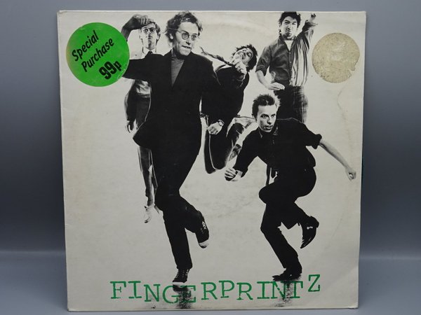 Fingerprintz: Dancing With Myself UK green  LP