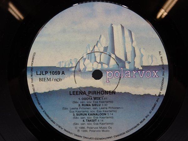 Leena Pirhonen – Leena Pirhonen LP
