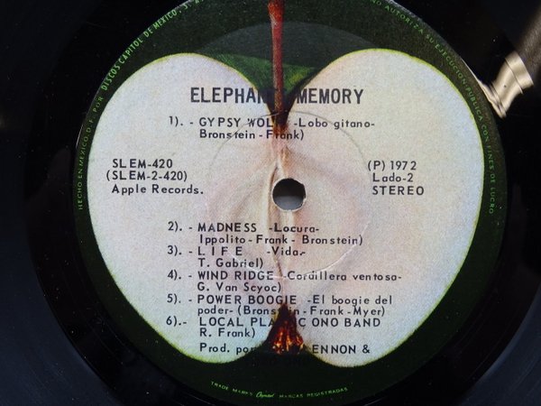 Elephant's Memory – Elephant's Memory LP