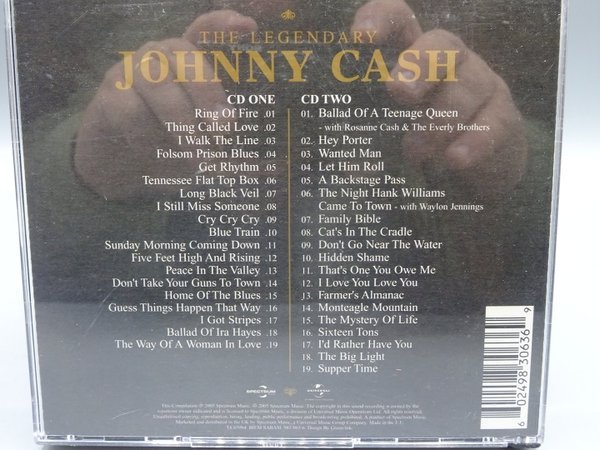 Johnny Cash – The Legendary Johnny Cash 2xCD