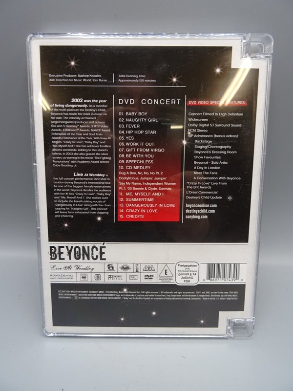 Beyoncé – Live At Wembley DVD