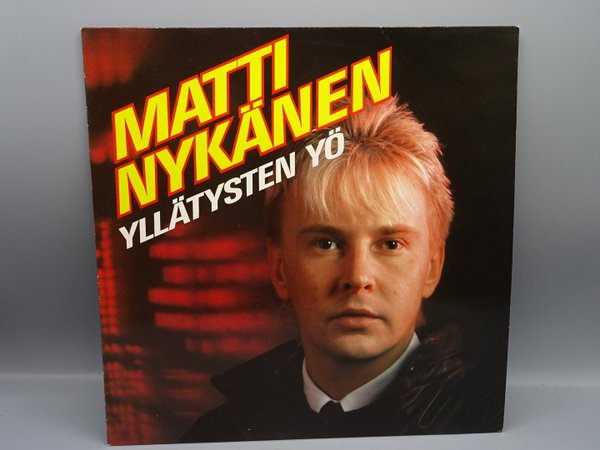 Matti Nykänen ‎– Yllätysten Yö LP