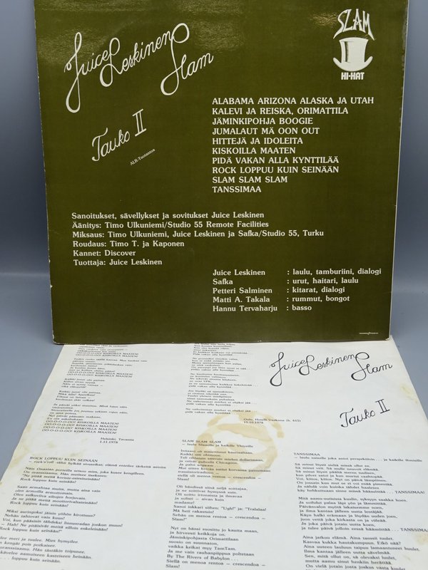 Juice Leskinen Slam – Tauko II LP