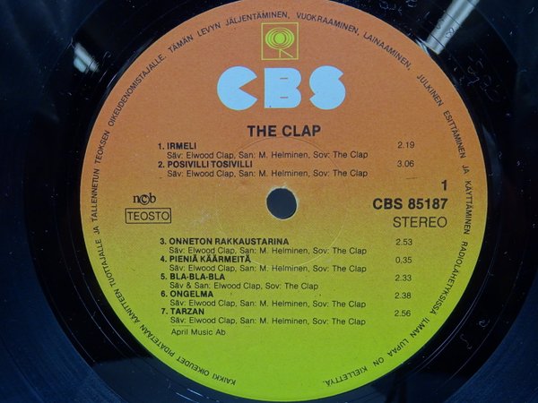 The Clap – Lattapäät Laineilla LP