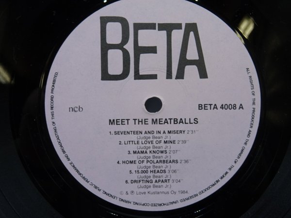 Meatballs – Meet The Meatballs LP