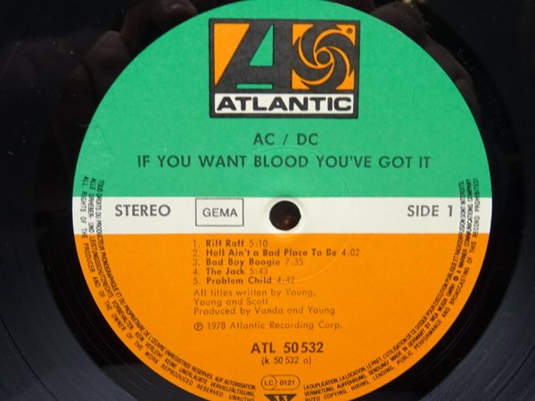 AC/DC – If You Want Blood You've Got It LP