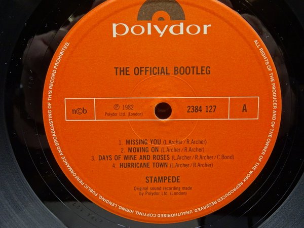Stampede – The Official Bootleg LP