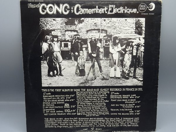 Gong : Camembert Electrique LP
