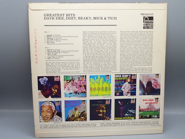 Dave Dee, Dozy, Beaky, Mick & Tich – Greatest Hits LP