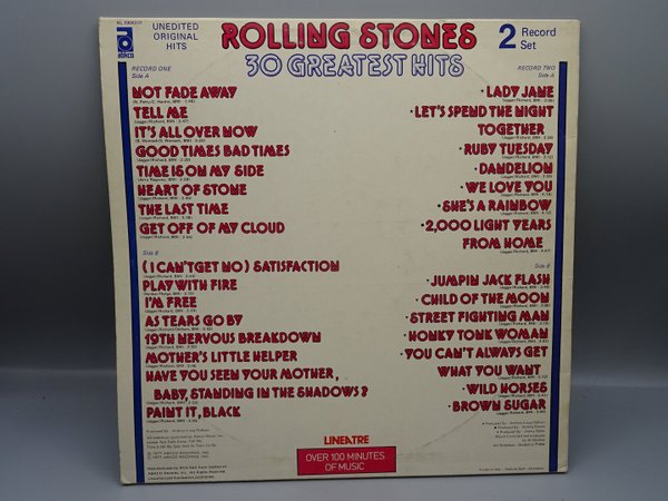 The Rolling Stones – 30 Greatest Hits LP