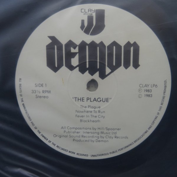 Demon  – The Plague LP