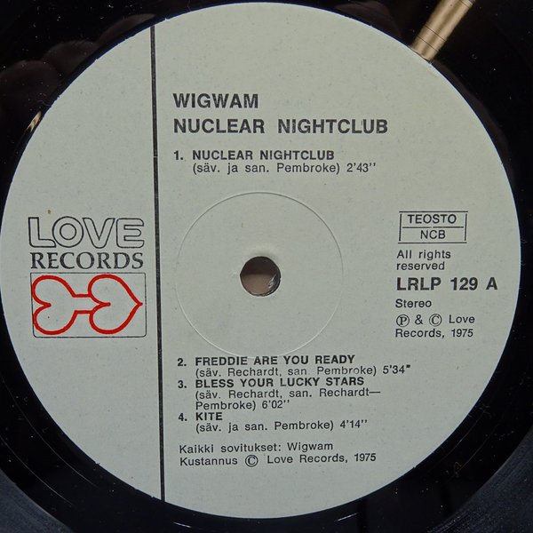 Wigwam  – Nuclear Nightclub LP