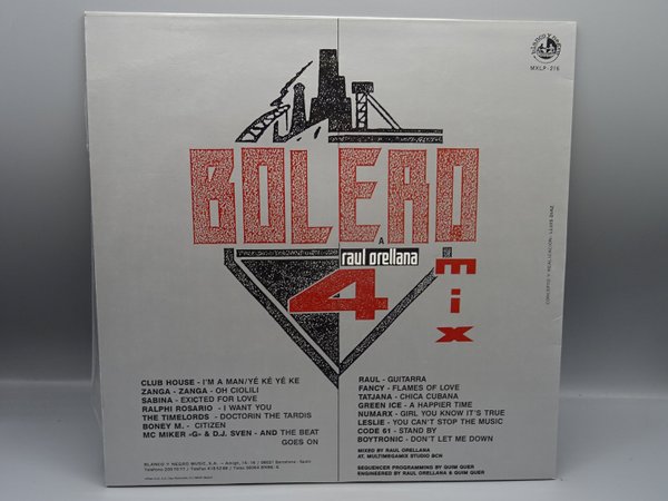 Various – Bolero Mix 4 LP