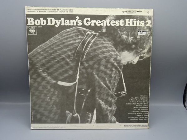 Bob Dylan – Bob Dylan's Greatest Hits 2 LP