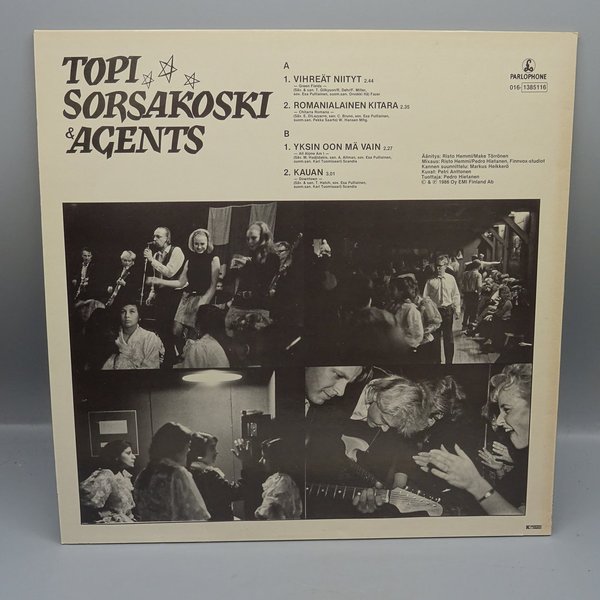 Topi Sorsakoski & Agents – Vihreät Niityt  MAXI-EP
