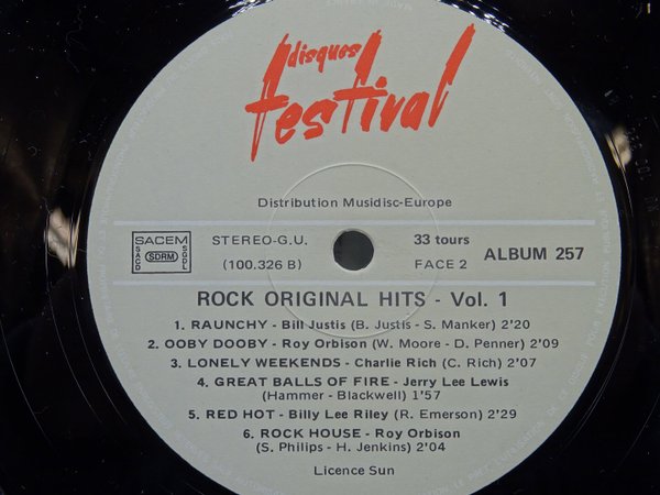 Rock 'n Roll (Rock Original Hits Vol. 1)  2xLP