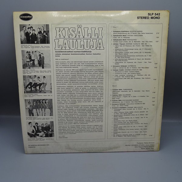 Various – Kisällilauluja LP