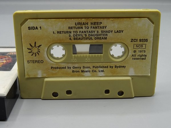 Uriah Heep – Return To Fantasy  C-kasetti