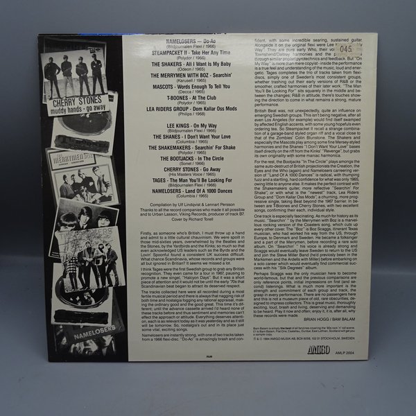 Various – Searchin' For Shakes (Swedish Beat 1965-1968) LP