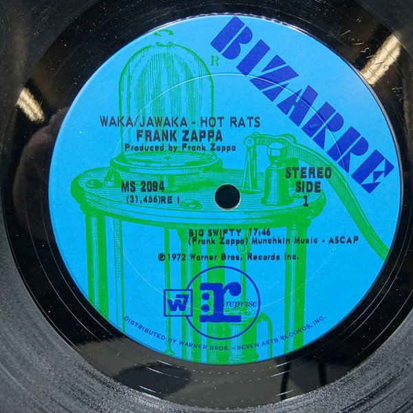 Frank Zappa – Waka / Jawaka - Hot Rats LP