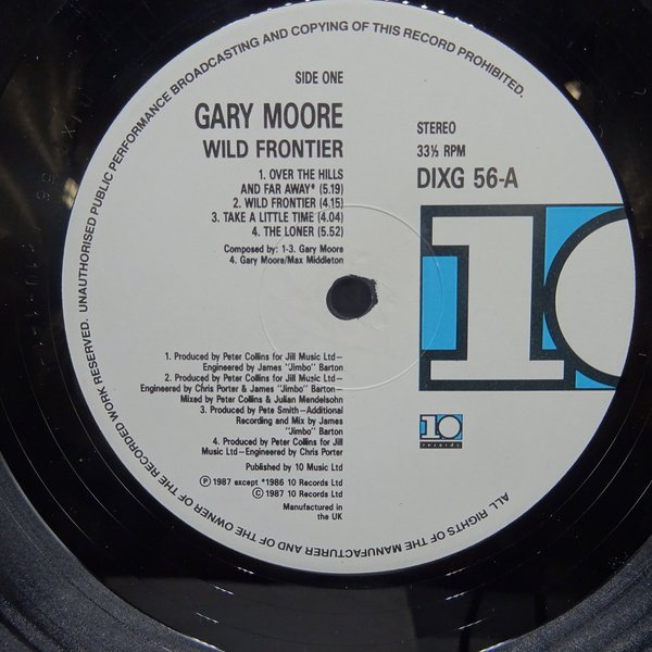 Gary Moore – Wild Frontier 2xLP