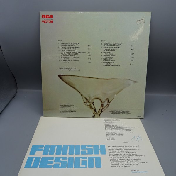 Esko Linnavalli Sextet – Finnish Design LP