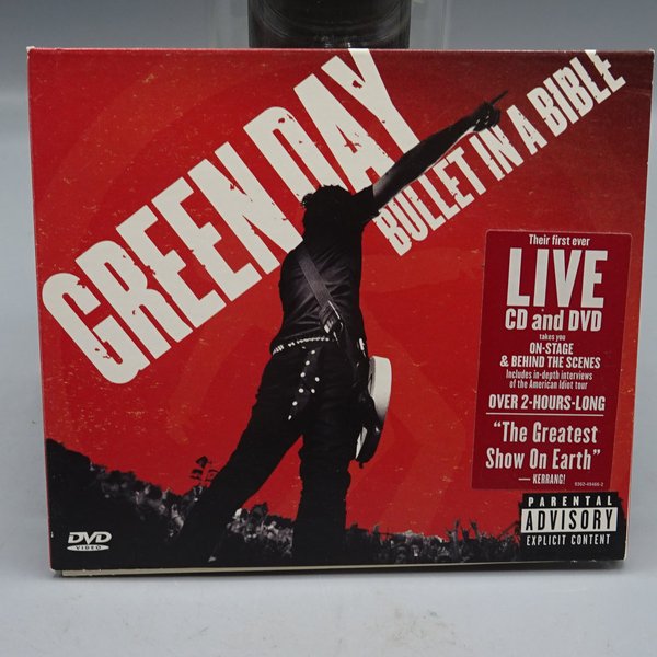 Green Day : Bullet in a bible  CD/DVD