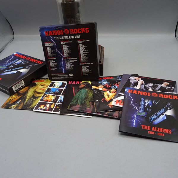 Hanoi Rocks – The Albums 1981-1984  CD-BOX