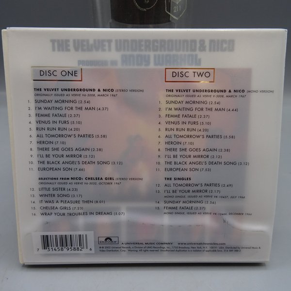 The Velvet Underground – The Velvet Underground & Nico 2xCD